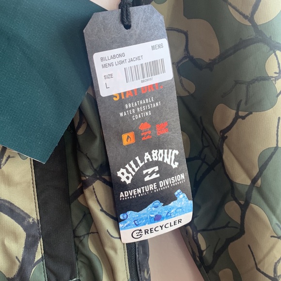 Billabong Windswell Anorak - Lightweight Windbreaker Jacket for Men - Picture 8 of 13